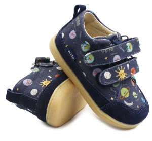 Buty Dla Chłopczyka Na Wiosnę Kosmos Barefoot Mido 181 Space