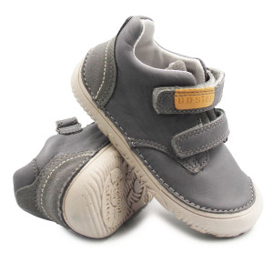 DD Step Wiosenne Buty Dla Chłopca Półbuty Barefoot DD STEP S073-51761 Dark Grey