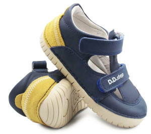 DD Step Sandały Chłopięce Półsandały DD STEP H050-51772M Bermuda Blue