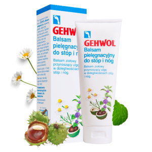GEHWOL Bein-Balsam – Nawilżający balsam do stóp i nóg 125 ml, Ulga dla ciężkich nóg