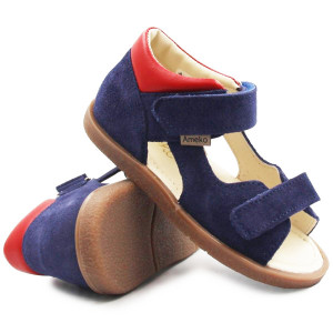 Ameko Sandały Dla Chłopca Na Lato Ameko Plain-Dark Blue