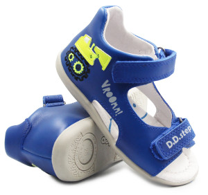 DD Step Sandałki Dla Chłopczyka Koparka DD STEP G075-51868 Bermuda Blue