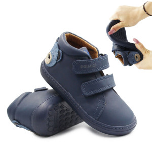 Dziecięce Buty Na Wiosnę Barefoot z Misiem Primigi 8912433