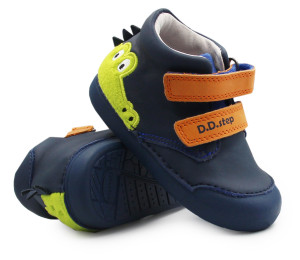 DD Step Buty Na Wiosnę Dla Chłopczyka Krokodyl DD STEP S066-52509A Bermuda Blue