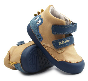 DD Step Dziecięce Buty Na Wiosnę Dla Chłopczyków DD STEP S066-52509 Cream