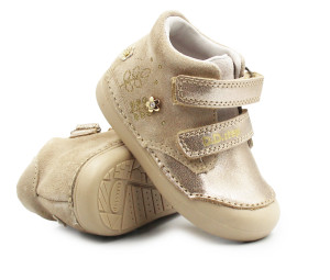 DD Step Buty Dla Dziecka Na Wiosnę Dla Dziewczynek DD STEP S066-52842 Champagne
