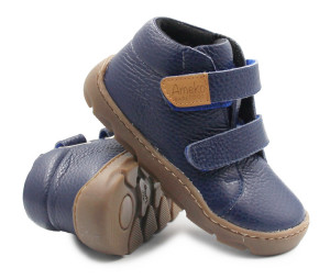 Ameko Ocieplane buty dla chłopca na wiosnę barefoot Ameko Alf-Royal