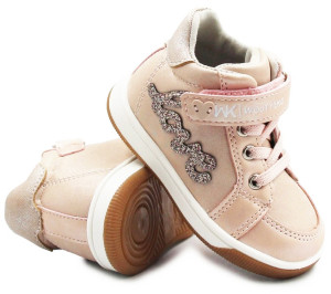 Buty Na Wiosnę Dla Dziewczynki Różowe Wojtyłko 1T25379R
