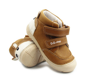DD Step Buty Na Wiosnę Dziecięce Brązowe DD STEP S082-52873BZ Bronze