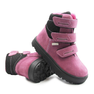 Buty Na Zimę Dziecięce Dla Dziewczynki Fioletowe Ocieplane Bartek 84011-85