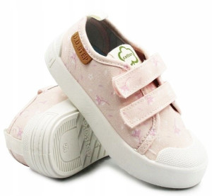 DD Step Trampki Do Szkoły i Przedszkola Różowe DD STEP C096-51514AM Baby Pink