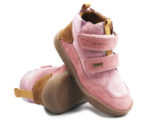 Ocieplane Buty Dla Dziewczynki Na Jesień Barefoot GORE-TEX Różowe Primigi 8915100