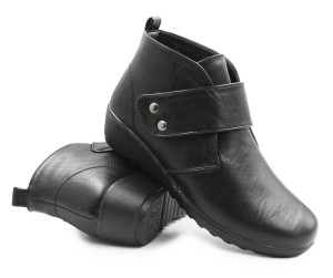 Damskie Buty Eleganckie Na Jesień i Zimę Ocieplane Wojtyłko 7ZB24008C Czarny