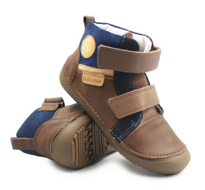 DD Step Dziecięce Buty Na Wiosnę Dla Chłopców Młodzieżowe DD STEP A063-52570BL Chocolate