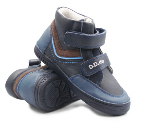 DD Step Chłopięce Buty Wiosenne Trzewiki Młodzieżowe DD STEP A040-52962BL Royal Blue