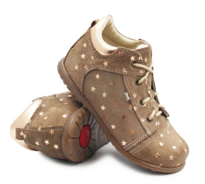 Buty Na Wiosnę dla Dziewczynki w Gwiazdki Emel ES 2369-18
