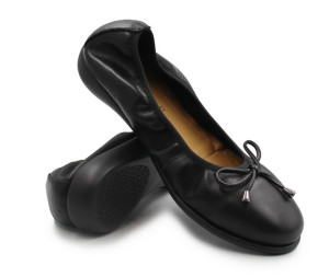 Damskie Baleriny Na Wiosnę Grunland sc1231 Agri Scarpe Donna Nero