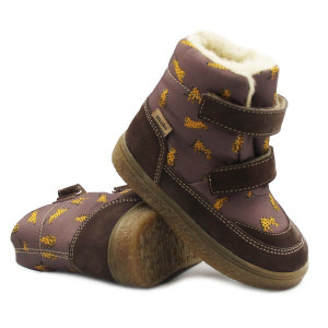 Buty Na Zimę Dla Chłopczyka Ocieplane Mido 32-40 Leopard