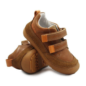 DD Step Skórzane Buty Dla Chłopca Na Wiosnę Barefoot DD STEP SO63-51483ALV