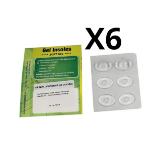 Żelowe Krążki Na Odciski 6 sztuk Footmate G019