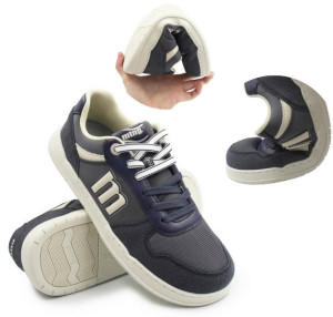 Półbuty sportowe męskie barefoot granat MTNG 84766-C59408 plity marino/nole gris oscuro