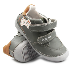 DD Step Buty Dla Dziecka Na Wiosnę Barefoot Chłopięce DD STEP S063-61460M Moss Green