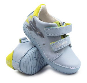 DD Step Buty Dla Chłopców Na Wiosnę Niebieskie Świecące LED DD STEP S050-61691M 0ceanic