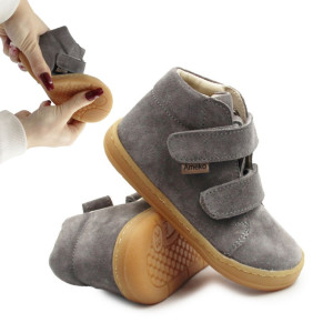 Ameko Buty Barefoot dla Chłopca na Wiosnę Ameko Dakota- Stone