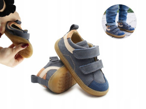 Półbuty Chłopięce Barefoot Niebieskie Primigi 1410211