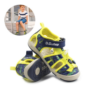 DD Step Chłopięce Sandały Do Wody Szybkoschnące DD STEP G065-61146BM Lemon