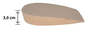 Wkładka wyrównująca pod piętę na skrót nogi 3,0 cm Relax-Med Correct H 1/4 – 1 szt.