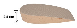 Wkładka wyrównująca pod piętę na skrót nogi 2,5 cm Relax-Med Correct H 1/4 – 1 szt.