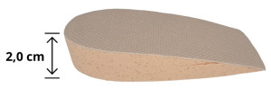 Wkładka wyrównująca pod piętę na skrót nogi 2,0 cm Relax-Med Correct H 1/4 – 1 szt.