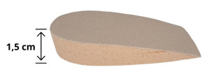 Wkładka wyrównująca pod piętę na skrót nogi 1,5 cm Relax-Med Correct H 1/4 – 1 szt.