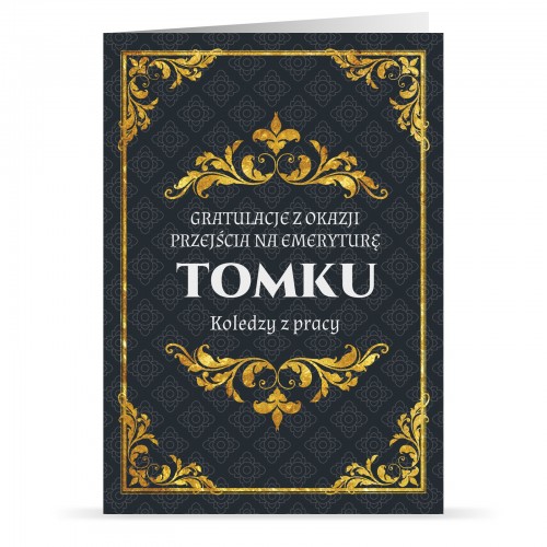 Kartka z życzeniami na emeryturę - Czas Marzeń