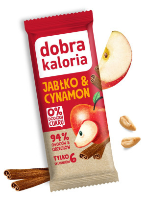 Baton jabłko & cynamon - 35g