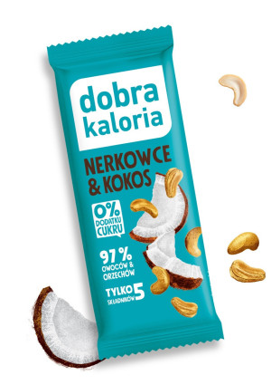 Baton nerkowce & kokos - 35g