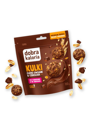 Kulki XL - płatki owsiane & czekolada 100 g