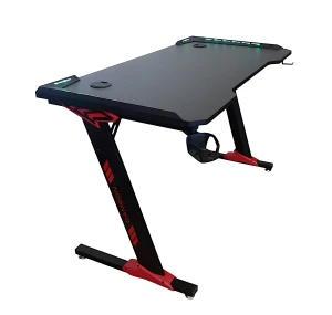 Biurko Gamingowe Komputerowe LED dla gracza Carbon 120x60
