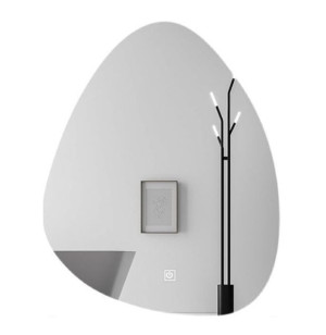 LUSTRO ŁEZKA LED 40x60 M-562 WŁĄCZNIK DOTYKOWY ŁAZIENKOWE Z PODŚWIETLENIEM