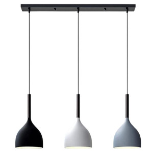 Lampa sufitowa loftowa metalowa wisząca AT31-3SZ-MIX