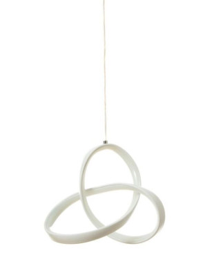 Lampa geometryczna LED wisząca sufitowa AT46-1SL-Biała