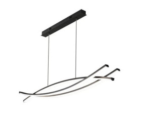Lampa nowoczesna LED wisząca sufitowa AT56-1DSL-Black