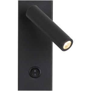 Kinkiet lampa wisząca LED punktowa metalowa AT82-1KL-Black