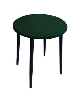 Taboret TRIX stelaż metalowy STOŁEK LOFT : Kolor nogi - Czarna stożek, Kolor tkaniny - EKO-SKÓRA - 6D, Typ tkaniny - Eko-skóra