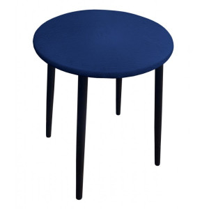 Taboret TRIX stelaż metalowy STOŁEK LOFT : Kolor nogi - Czarna stożek, Kolor tkaniny - SKAJ - AL15, Typ tkaniny - Skaj