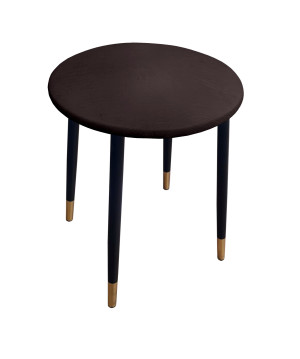 Taboret TRIX stelaż metalowy STOŁEK LOFT : Kolor nogi - Czano-złota stożek, Kolor tkaniny - SKAJ - AL3, Typ tkaniny - Skaj