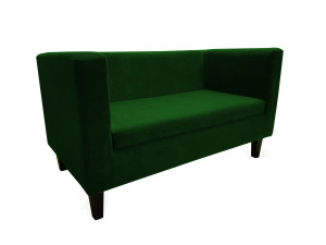 Sofa Monaco : Kolor nogi - Venge, Kolor tkaniny - 9 MIKROFAZA, Typ tkaniny - Mikrofaza, Wysokość nogi - 15 cm