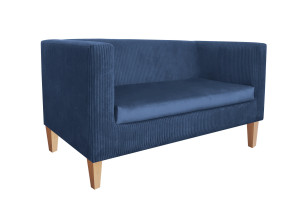 Sofa Monaco : Kolor nogi - Drewno, Kolor tkaniny - Kronos5/Poso5, Typ tkaniny - Kronos/Poso, Wysokość nogi - 15 cm