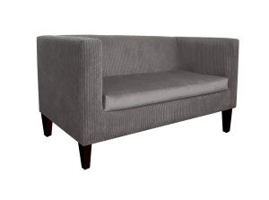 Sofa Monaco : Kolor nogi - Venge, Kolor tkaniny - Kronos22/Poso22, Typ tkaniny - Kronos/Poso, Wysokość nogi - 15 cm